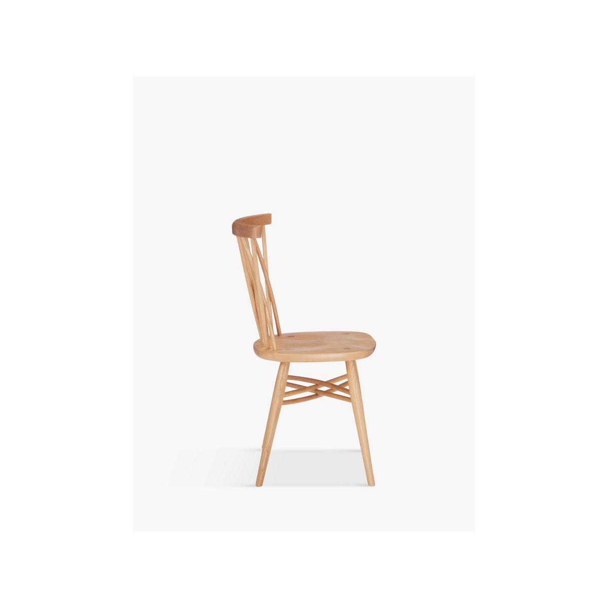 ercol for John Lewis Shalstone Dining Chair, Oak – image 3