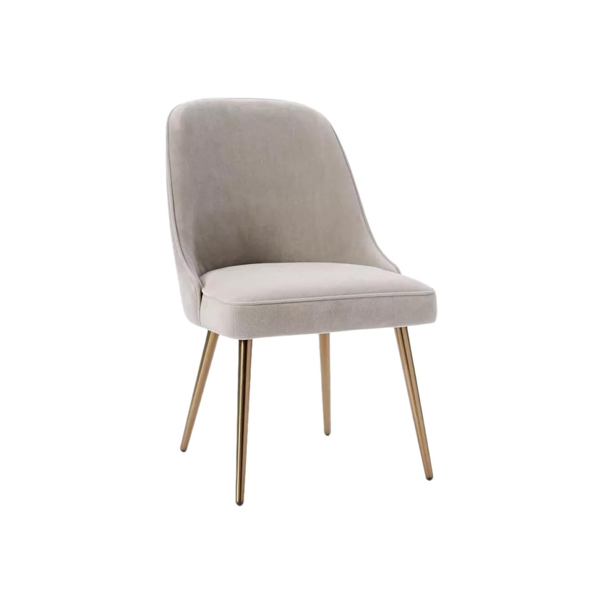 west elm Mid-Century Dining Chair, Silver – image 1