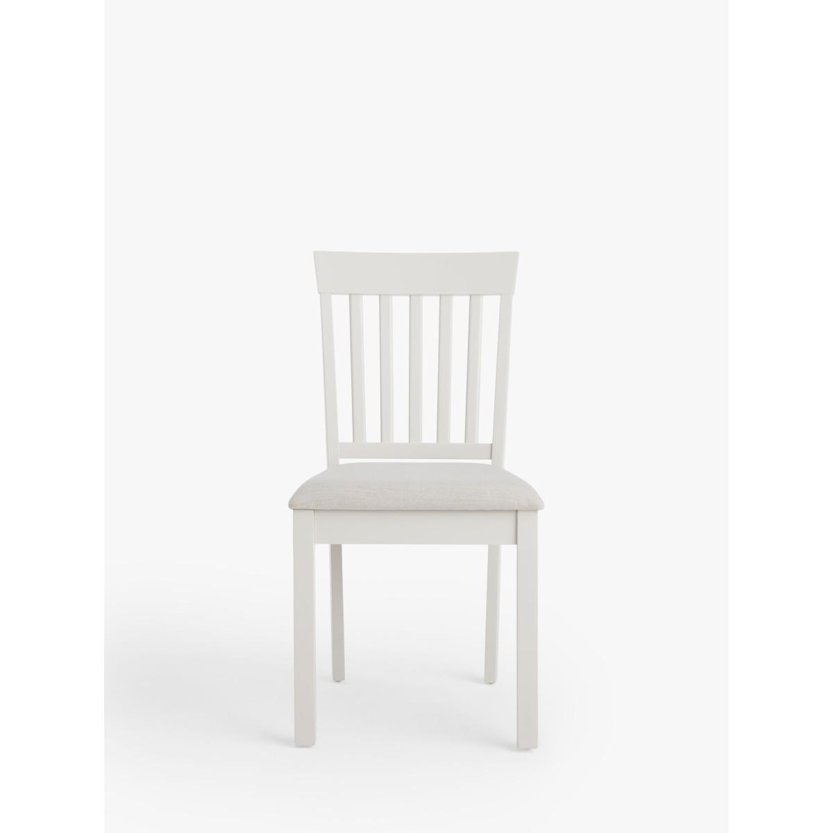 John Lewis ANYDAY Wilton Slatted Dining Chair, Set of 2, Linen – image 3