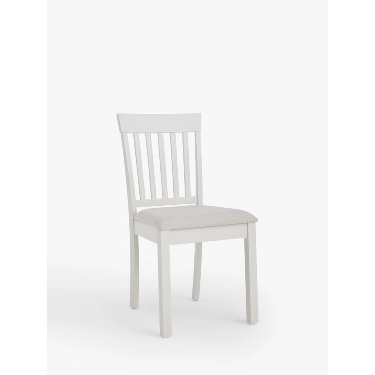 John Lewis ANYDAY Wilton Slatted Dining Chair, Set of 2, Linen – image 4