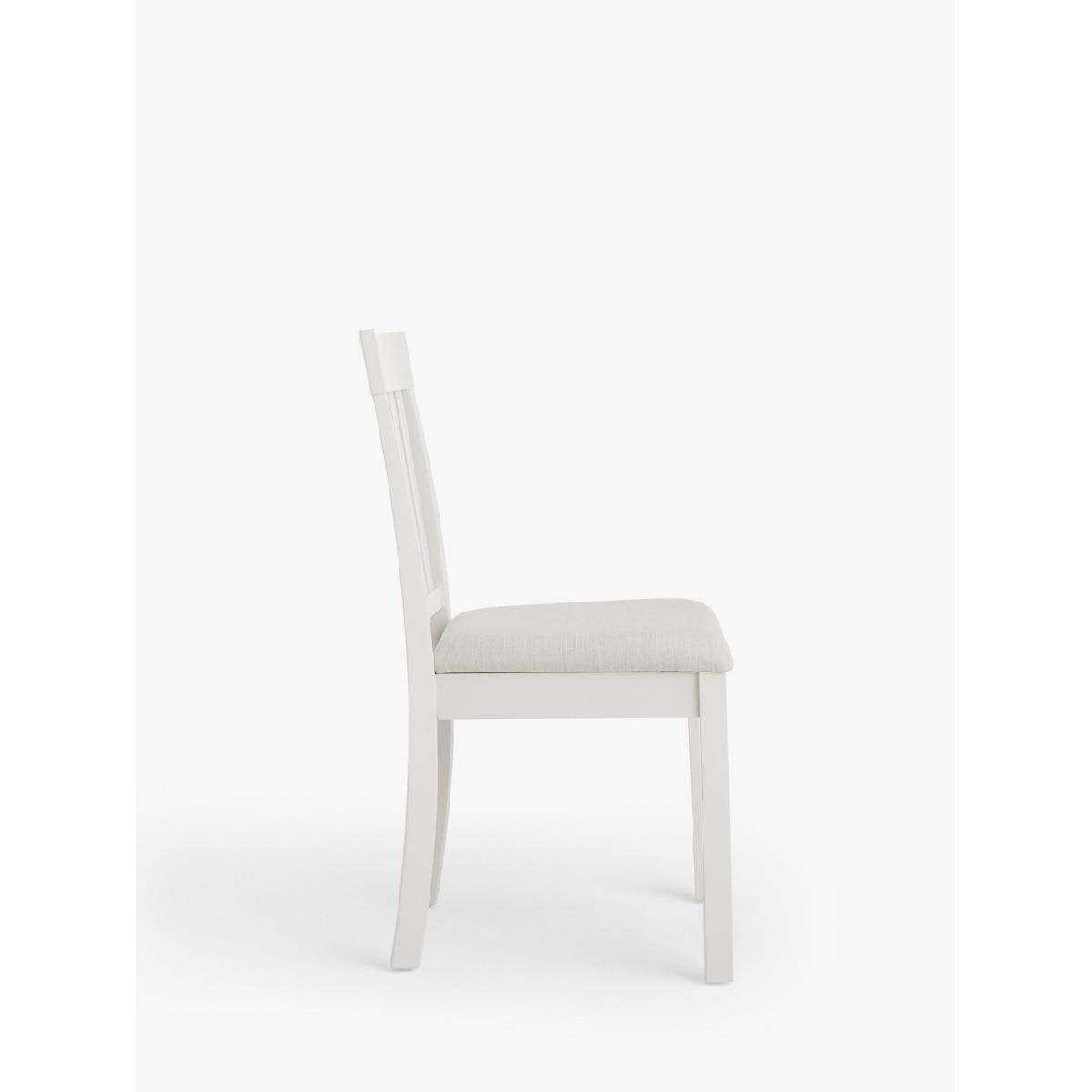 John Lewis ANYDAY Wilton Slatted Dining Chair, Set of 2, Linen – image 5