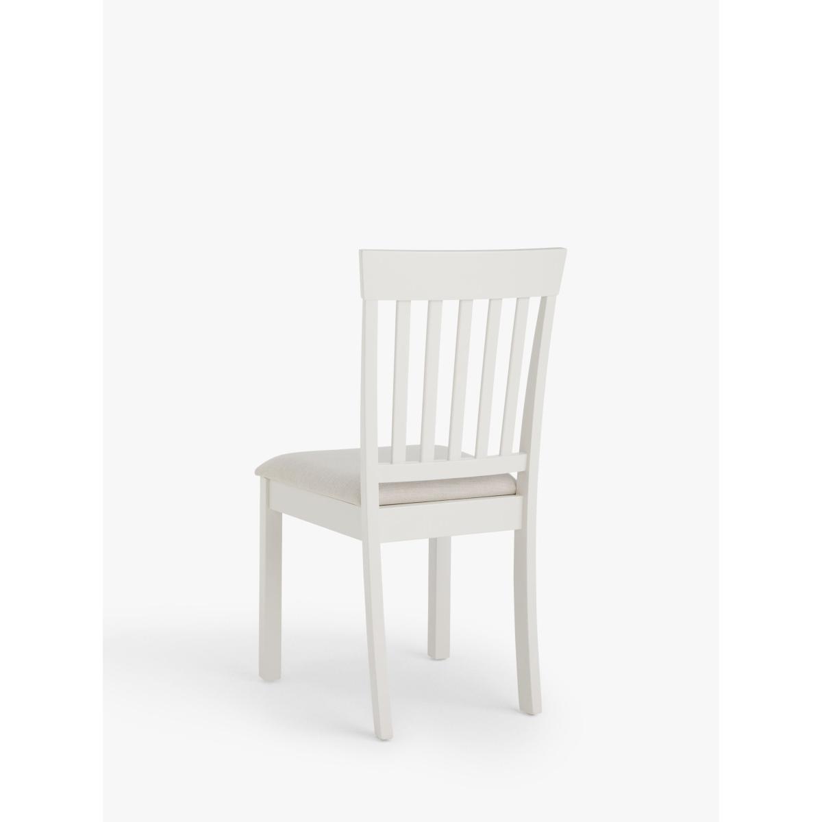 John Lewis ANYDAY Wilton Slatted Dining Chair, Set of 2, Linen – image 6