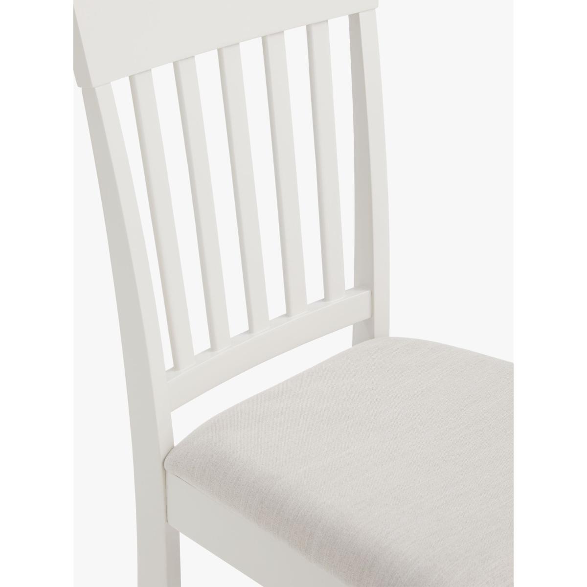 John Lewis ANYDAY Wilton Slatted Dining Chair, Set of 2, Linen – image 7