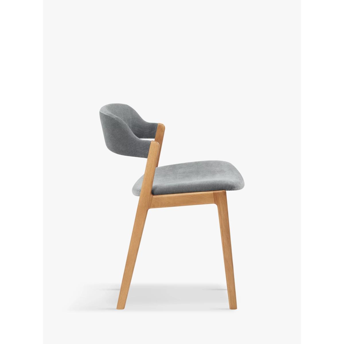 John Lewis Santino Dining Chair, Oak Bianco Oil/Smoked Pearl – image 3