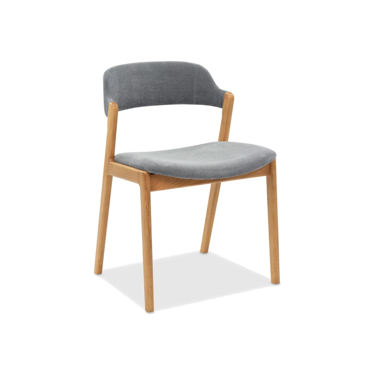 John Lewis Santino Dining Chair, Oak Bianco Oil/Smoked Pearl – image 1
