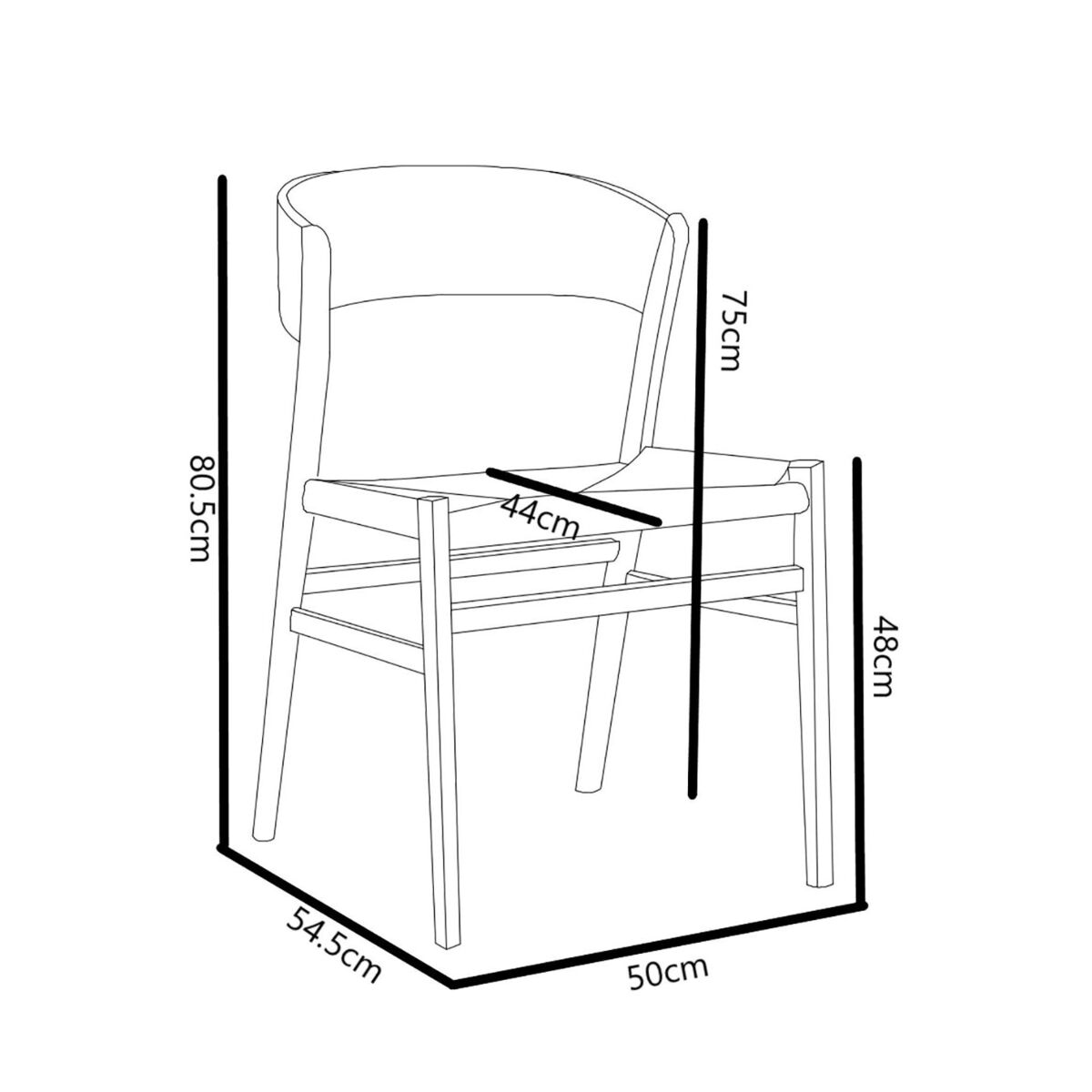 John Lewis & Partners Scandi Dining Chair – image 6