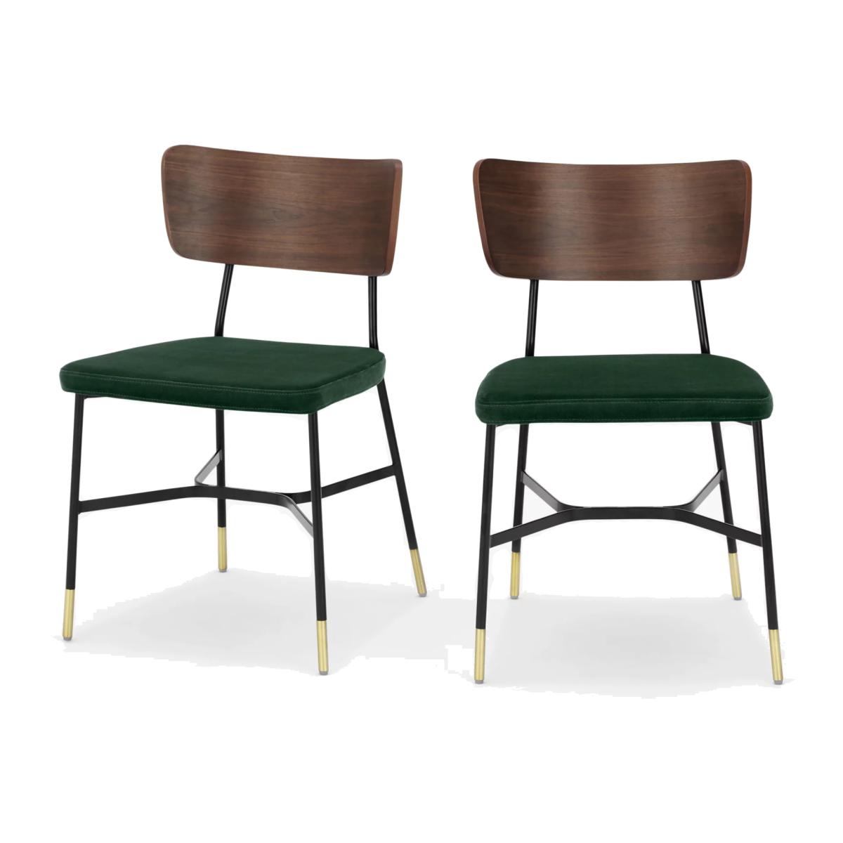MADE Amalyn Dining Chairs, Set of 2, Green – image 1