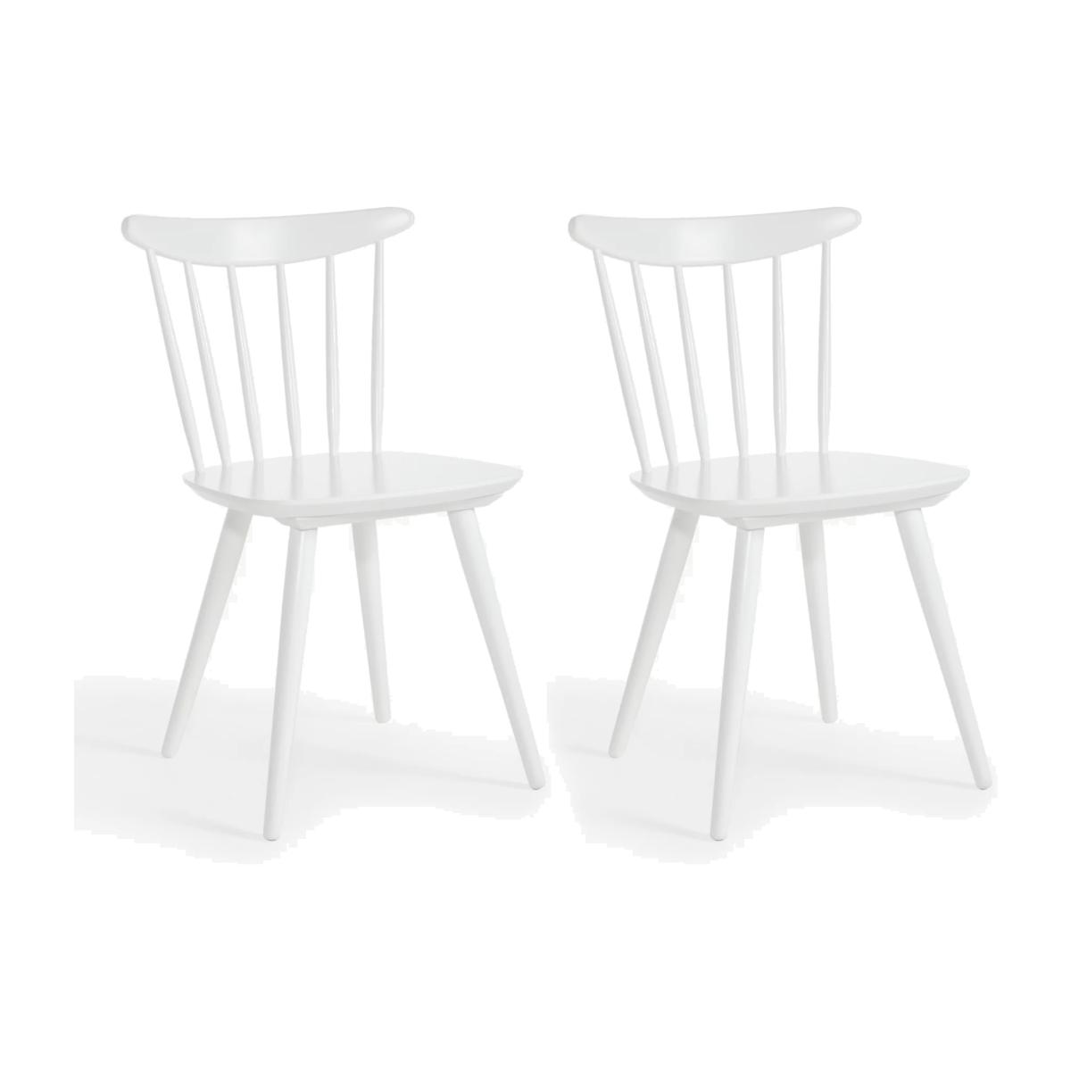 John Lewis ANYDAY Spindle Dining Chair, Set of 2, FSC-Certified (Beech Wood) – image 1