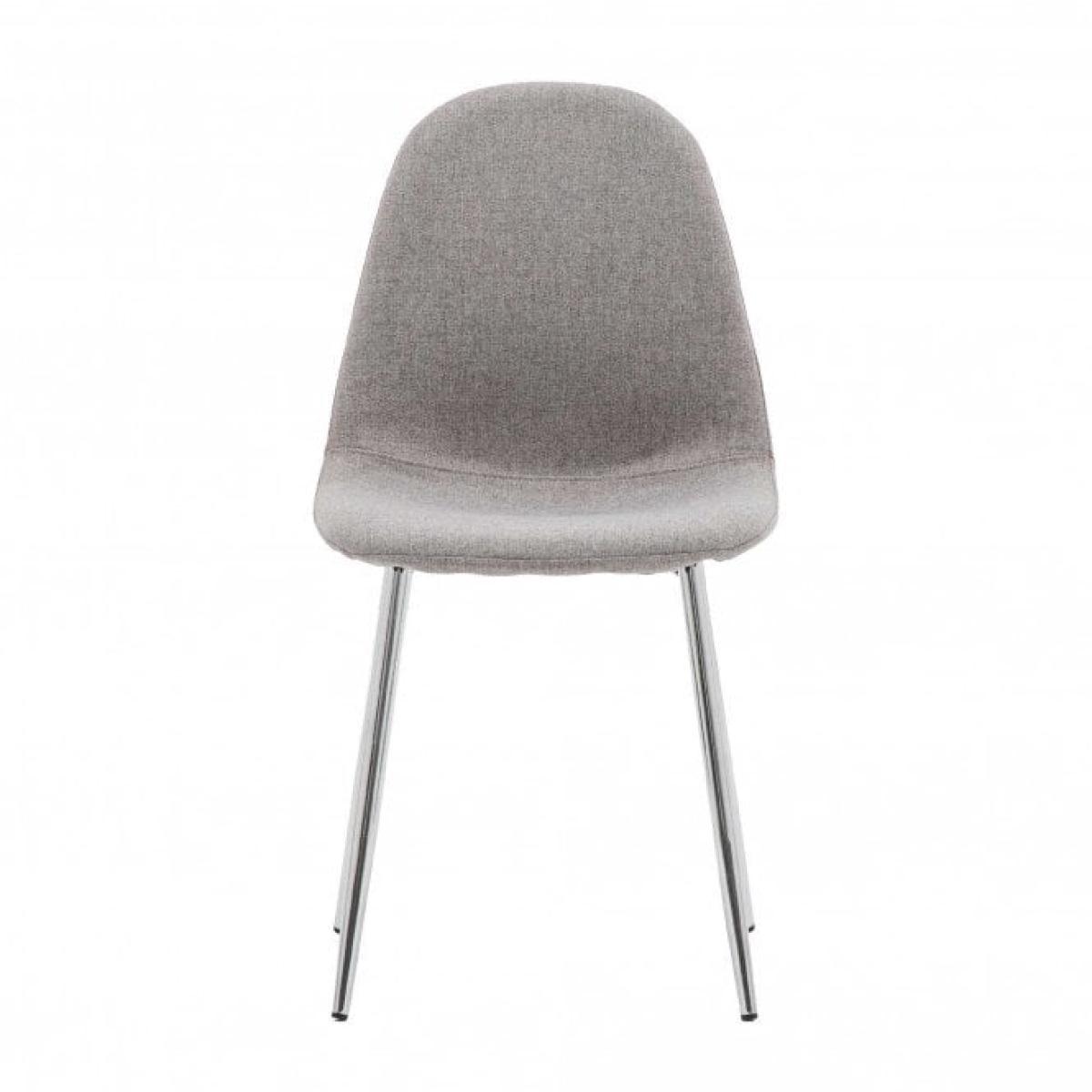 Millican Dining Chair - Grey / Chrome (2 Pack) – image 2