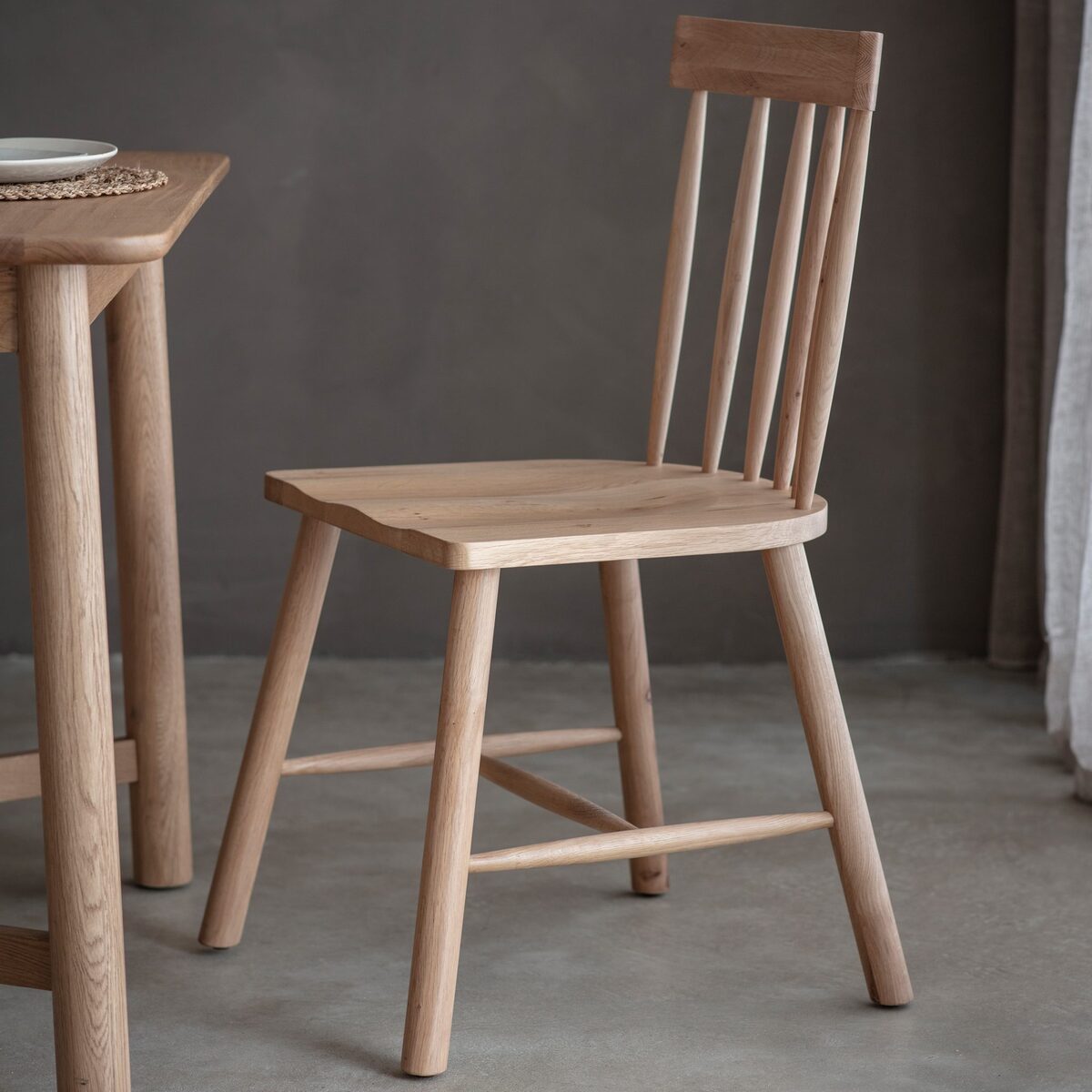 Kingsly Light Oak Dining Chair (Set of 2) – image 2