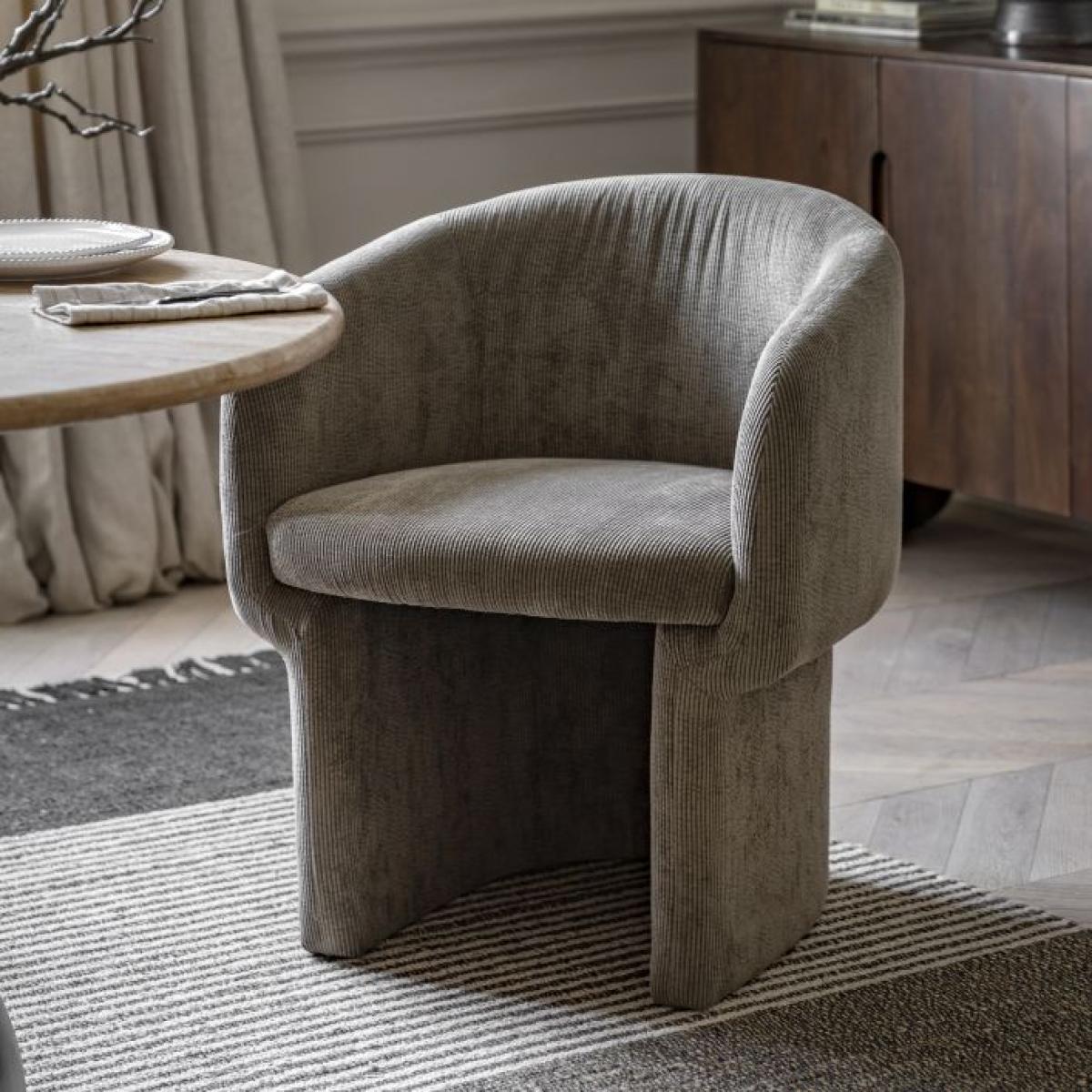 Canton Pine Dining Chair - Shitake
