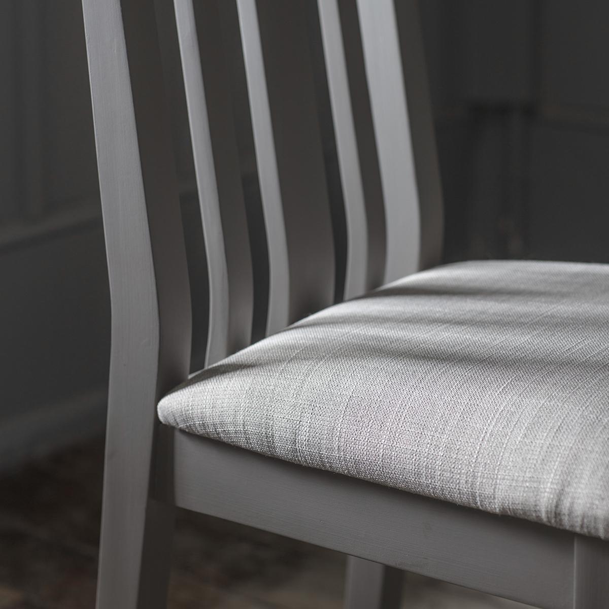 Dean Acacia Wood Dining Chair - Grey (Set of 2) – image 4