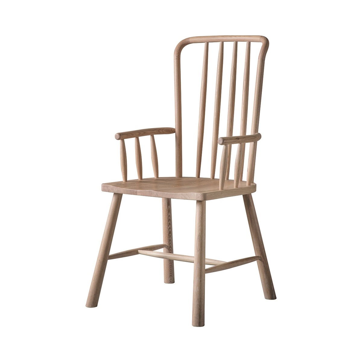 Finn Light Oak Carver Dining Chair (Set of 2) – image 1
