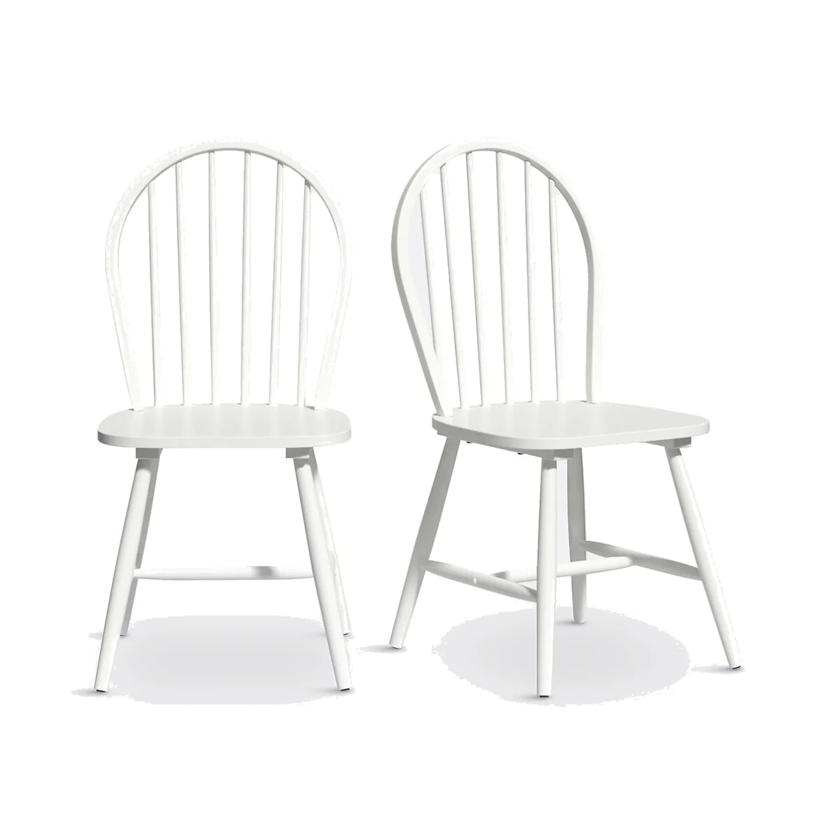 Set of 2 Windsor Spindle Back Chairs – image 1
