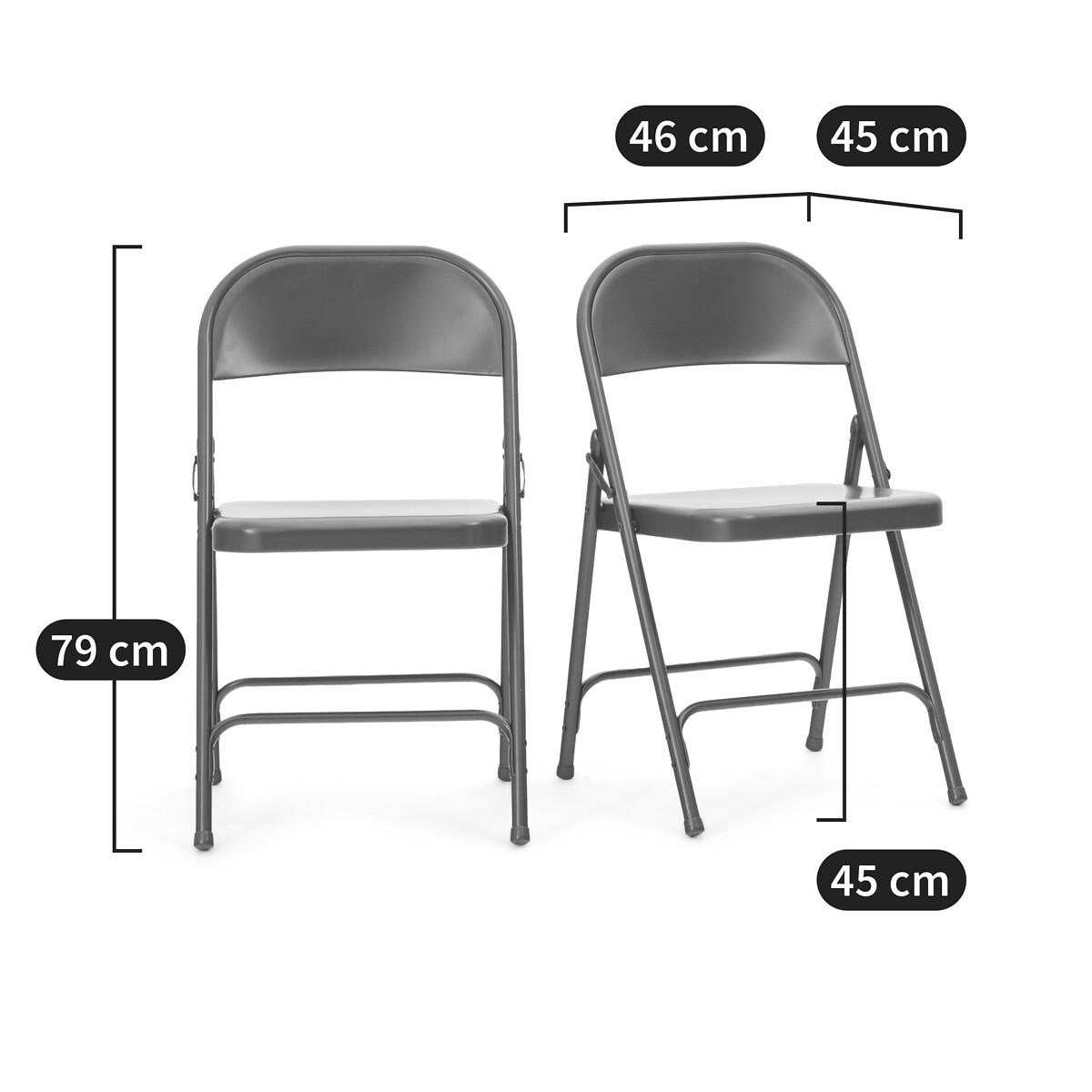 Set of 2 Peseta Folding Chairs – image 5