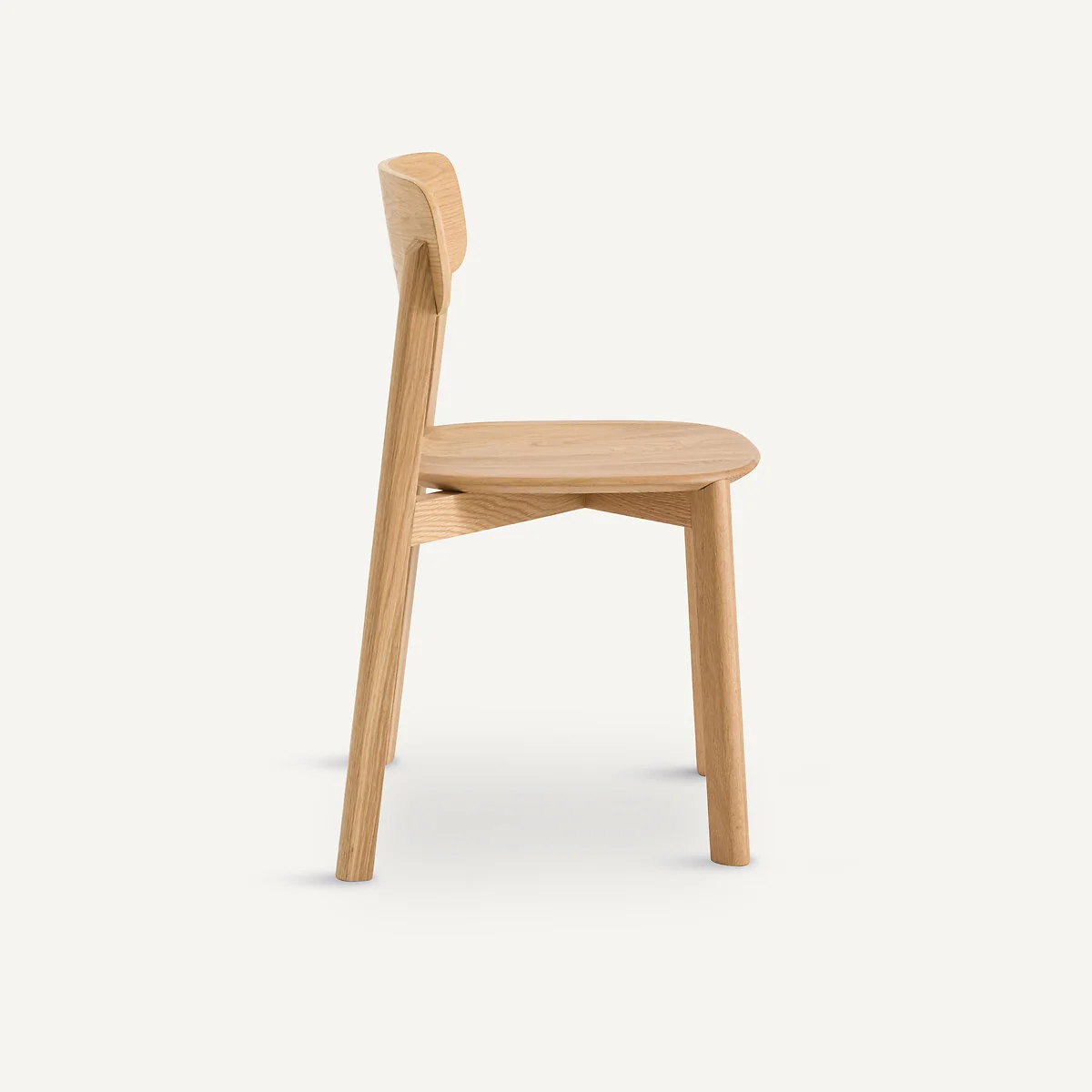 Batignolles Stackable Chair in Oak and Veneer, Designed By Emmanuel Gallina – image 3