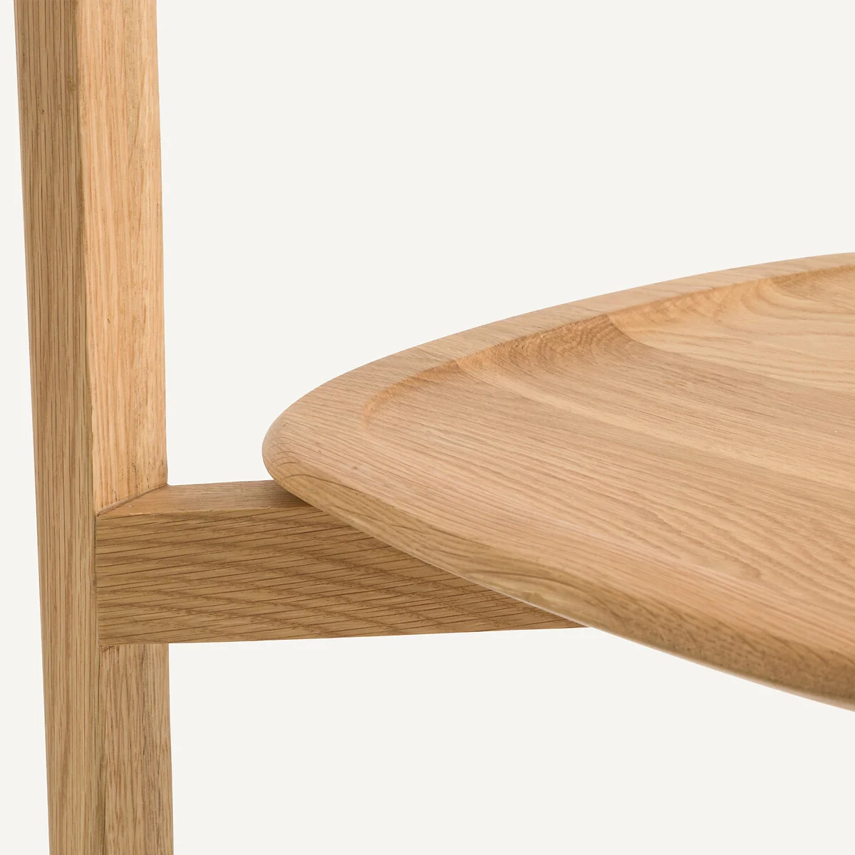 Batignolles Stackable Chair in Oak and Veneer, Designed By Emmanuel Gallina – image 5