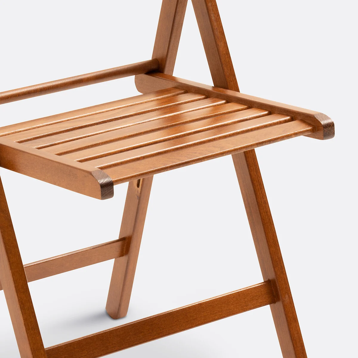 Set of 2 Yoann Folding Chairs in Solid Beech – image 5