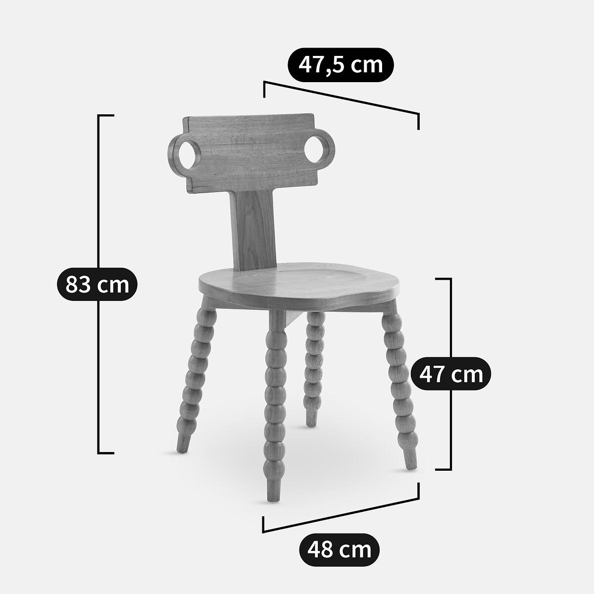 Totebot Solid Oak Chair – image 7