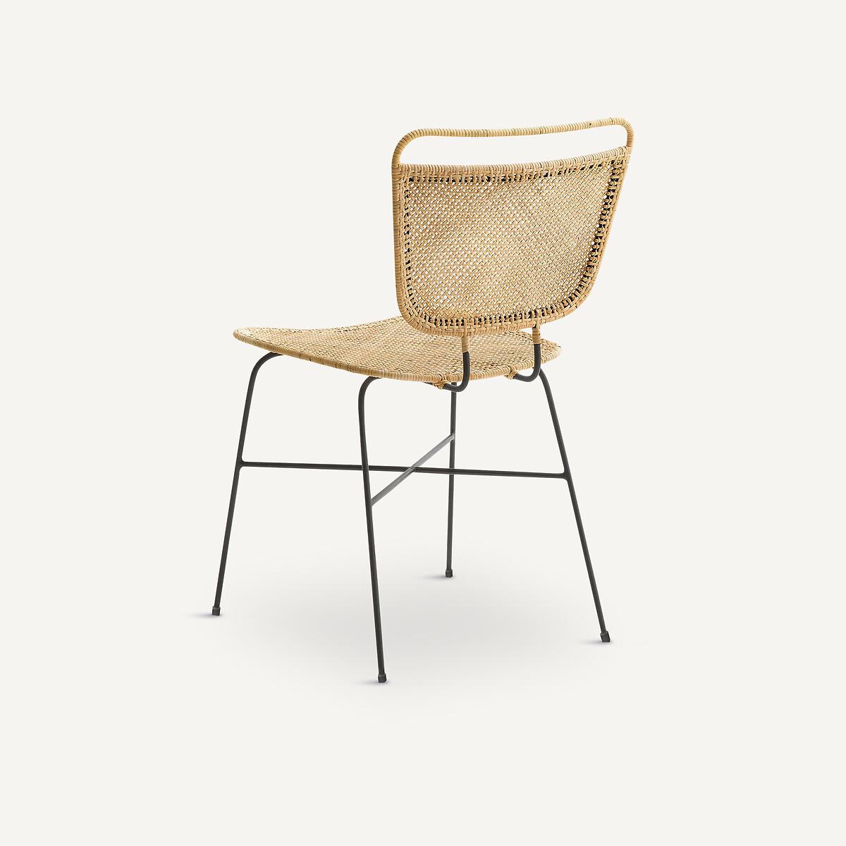 Theophane Rattan Chair, Design E. Gallina – image 3