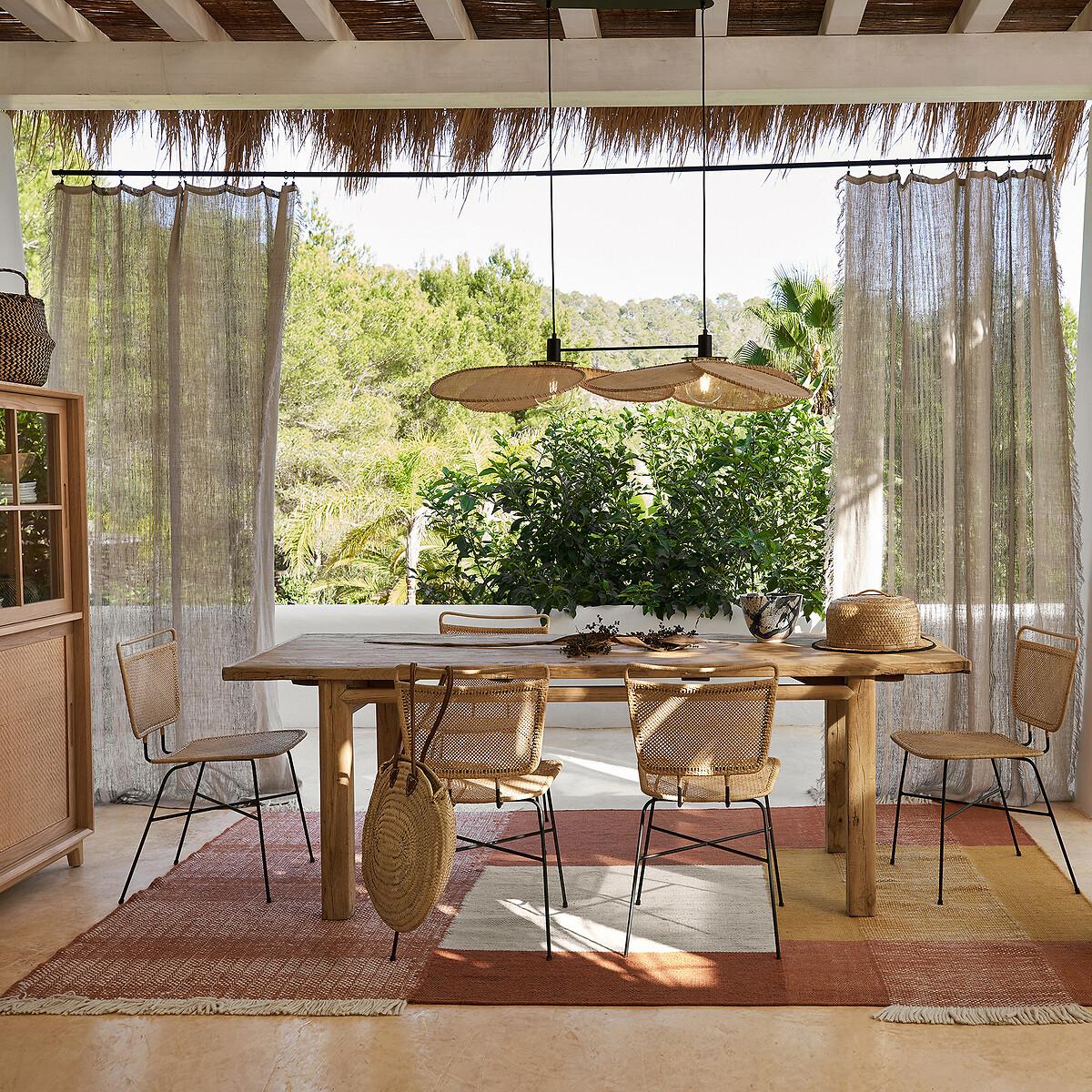 Theophane Rattan Chair, Design E. Gallina – image 5