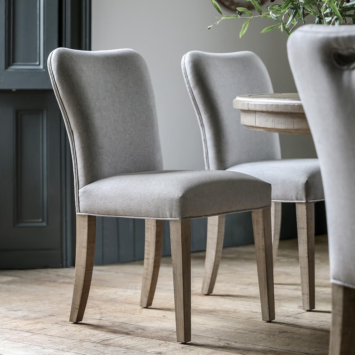 Vinton Linen Upholstered Dining Chairs (Set of 2) – image 1