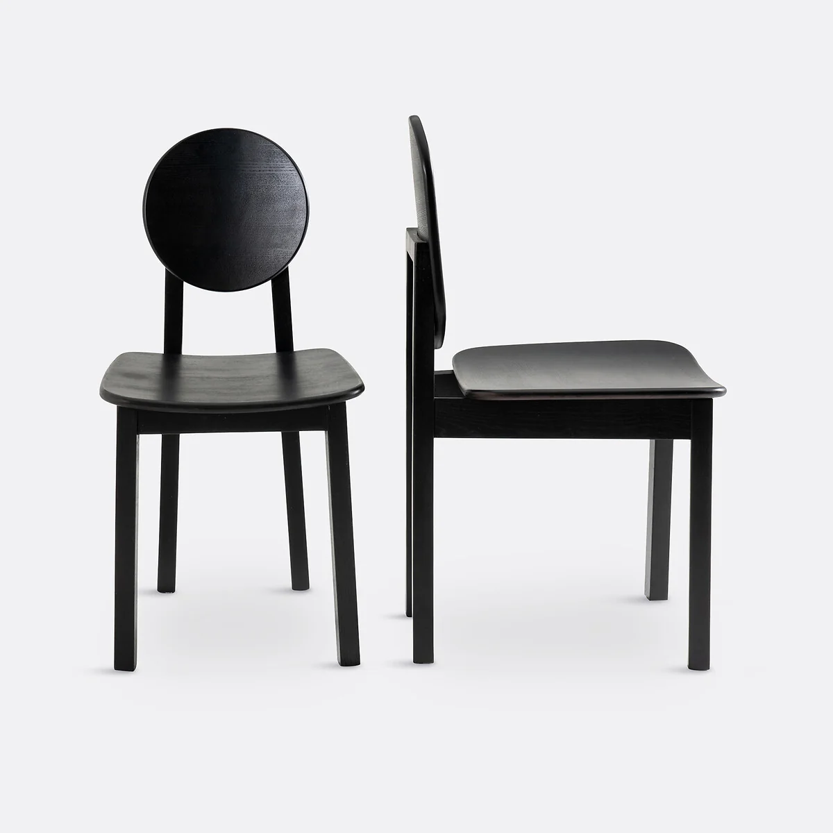 Set of 2 Tribal Ash Chairs – image 2