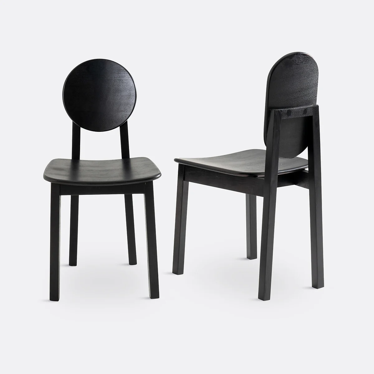 Set of 2 Tribal Ash Chairs – image 3
