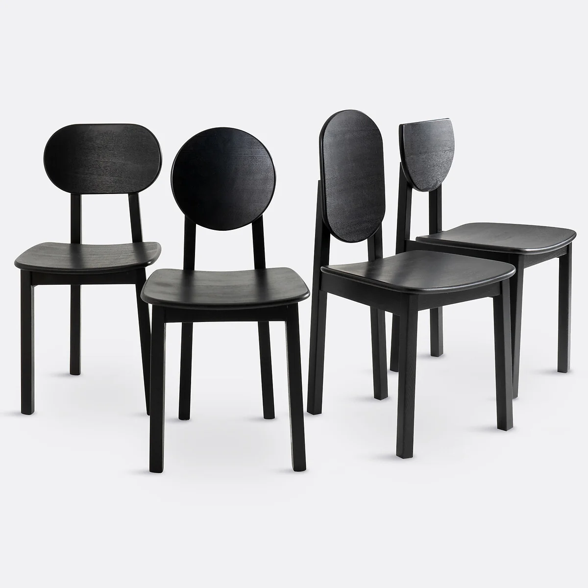 Set of 2 Tribal Ash Chairs – image 5