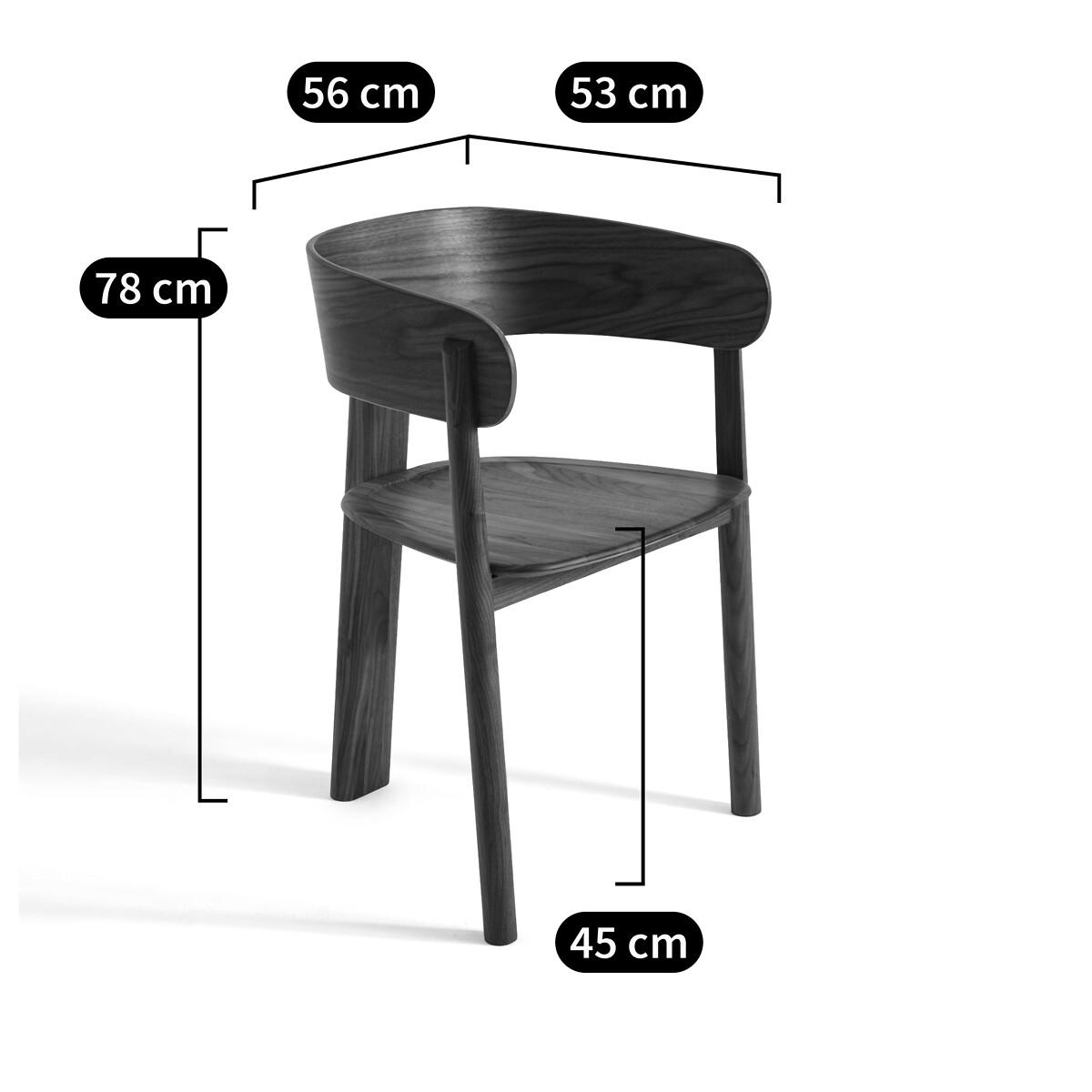 Marais Walnut Table Armchair by E. Gallina – image 10