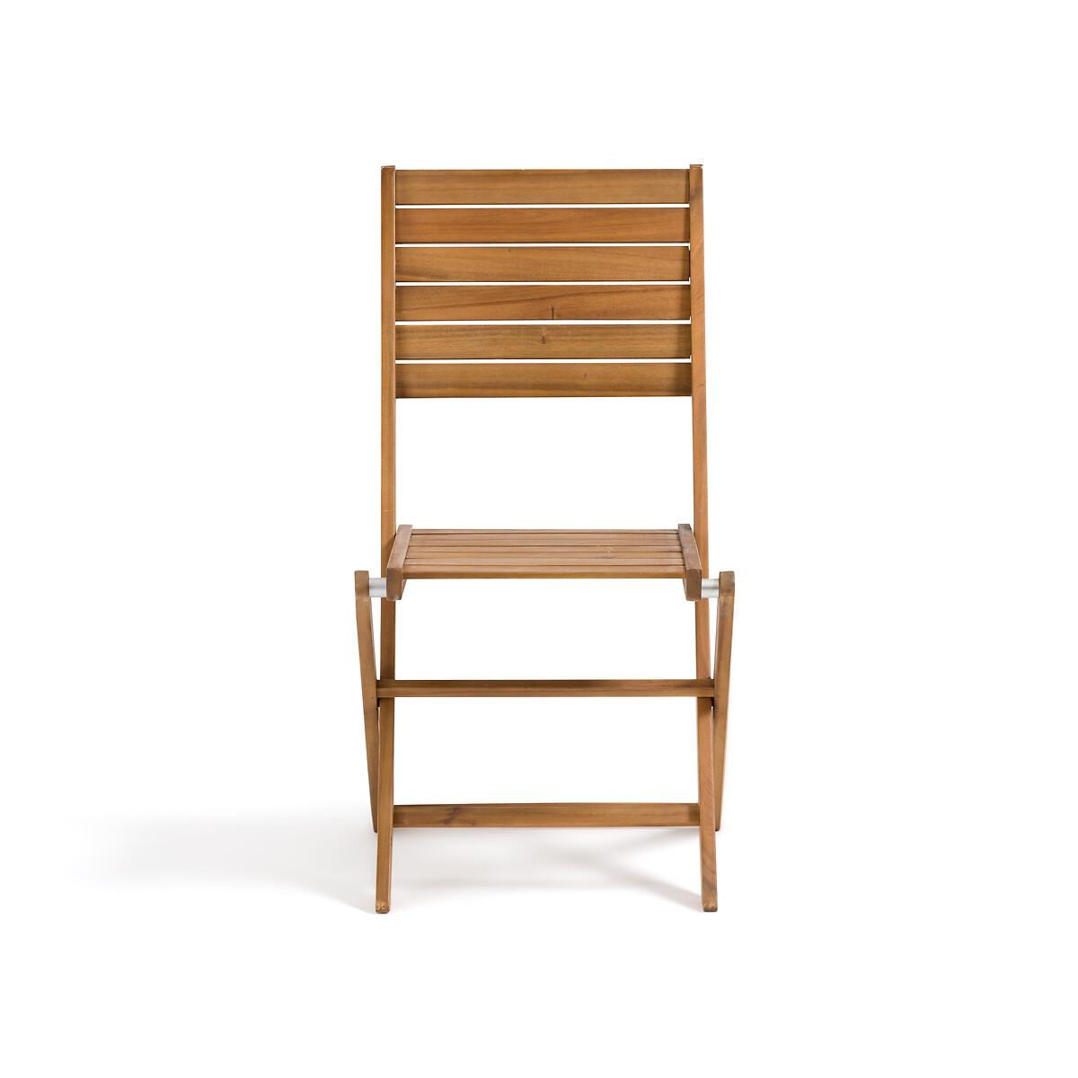 Set of 2 Napli Acacia Garden Chairs – image 3