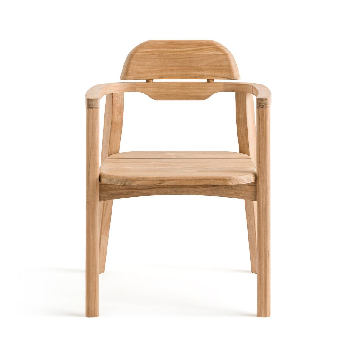 Cordano Solid Teak Table Armchair – image 2
