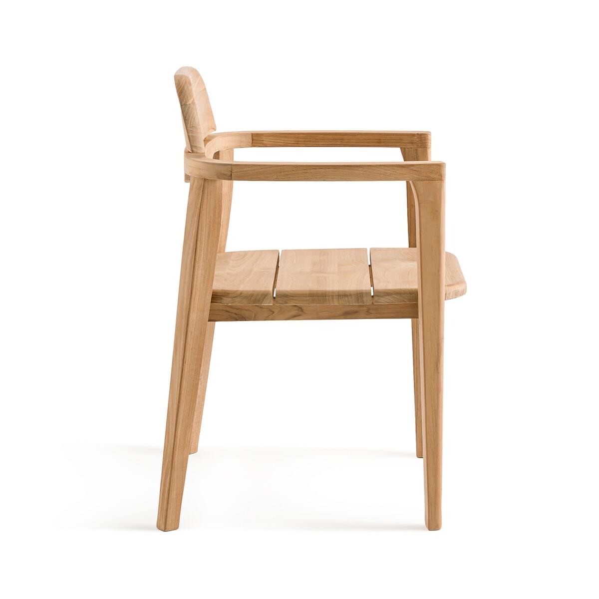 Cordano Solid Teak Table Armchair – image 3