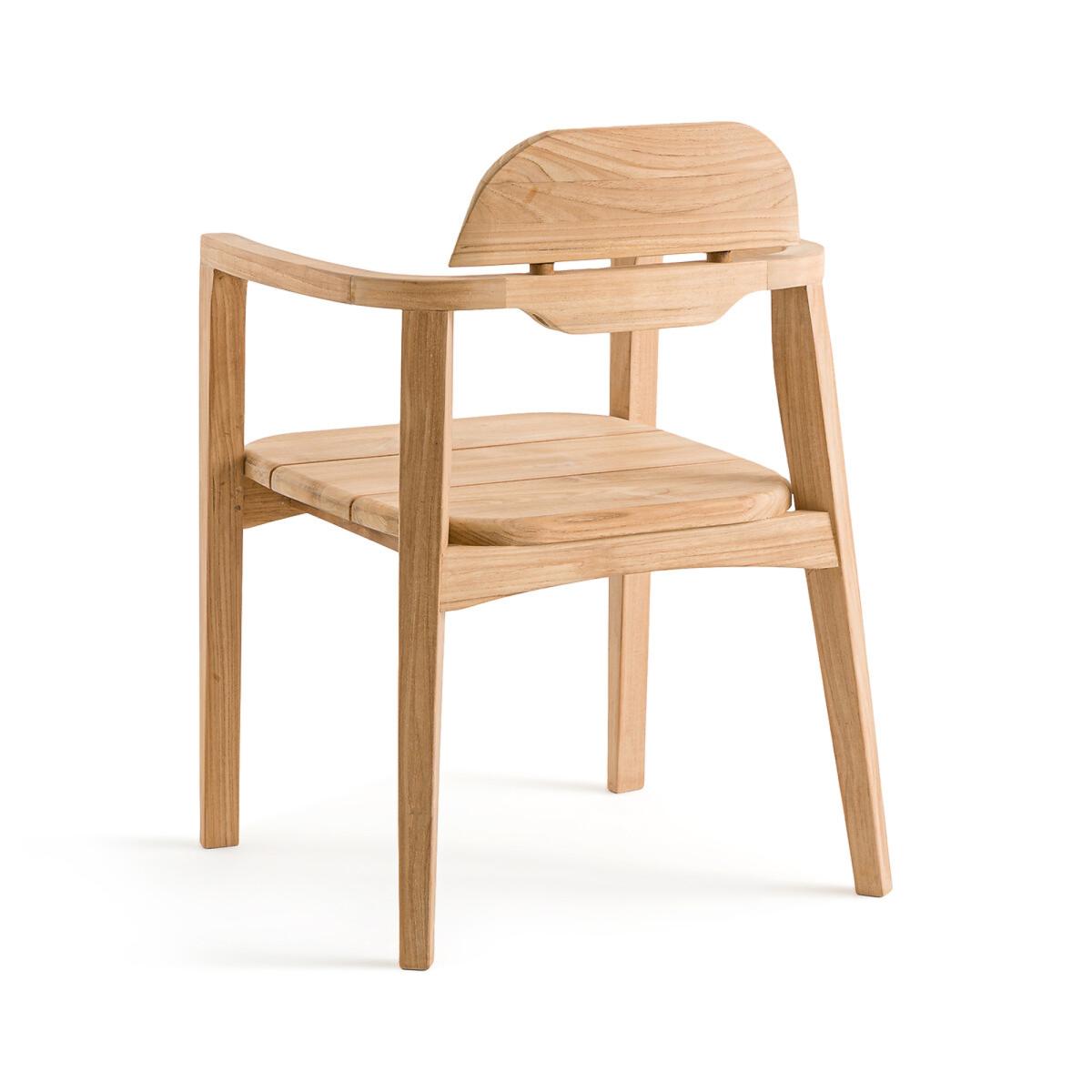 Cordano Solid Teak Table Armchair – image 4