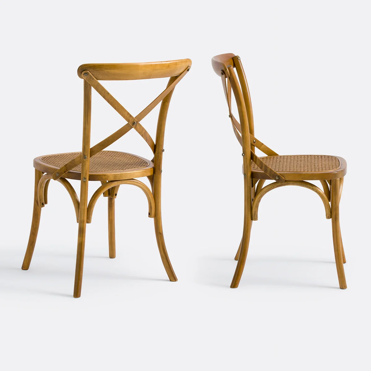 Set of 2 Cedak Wood Chairs – image 3