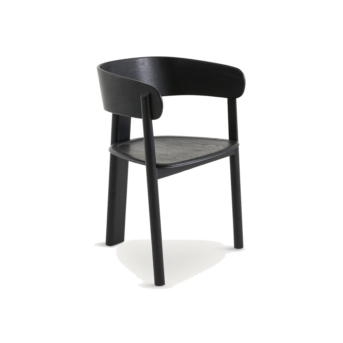 Gallina Dining Chair in Oak and Marais Veneer – image 1