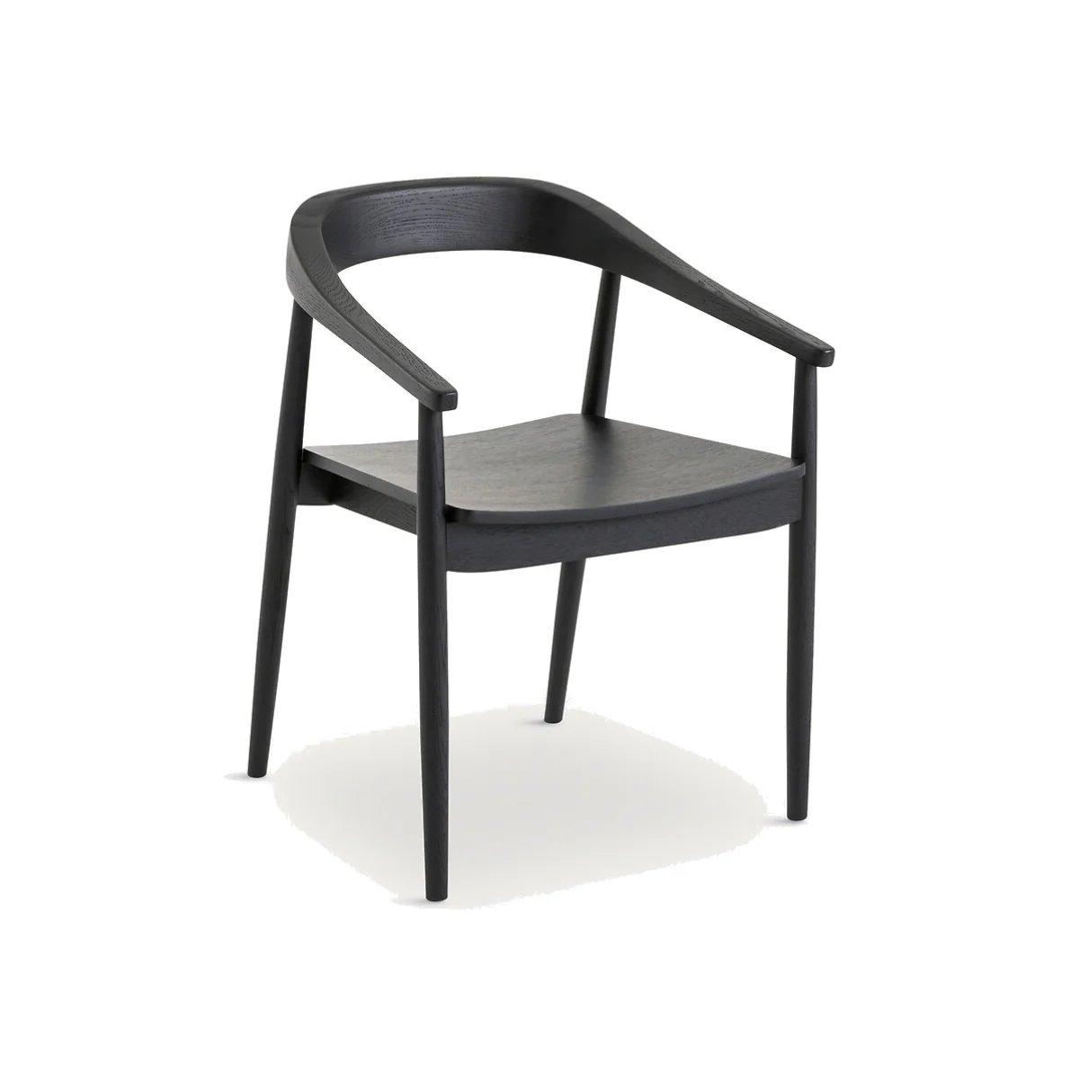 Galb Dining Chair in Oak and Oak Veneer – image 1