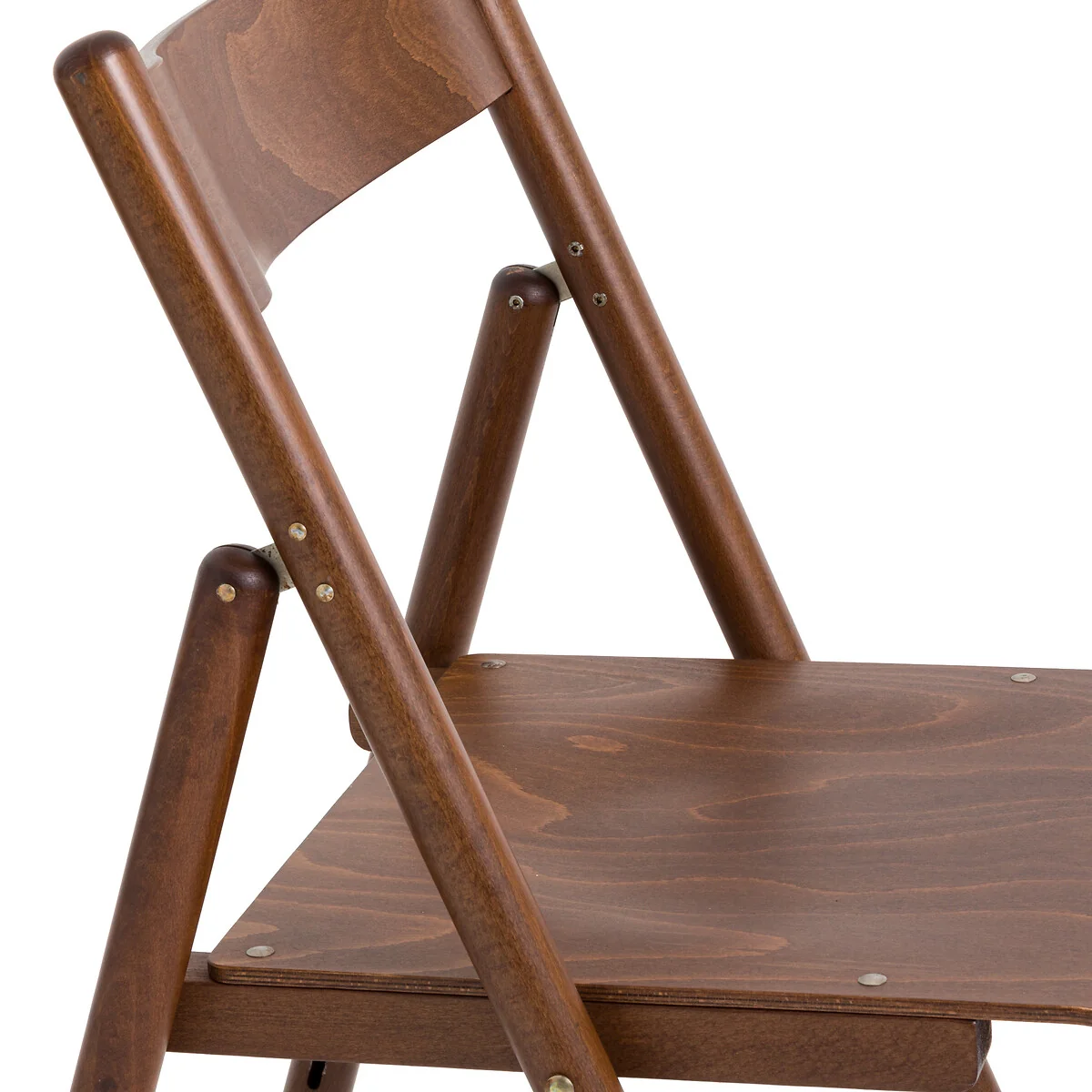 Set of 2 Panni Folding Chairs in Beech and Veneer – image 4