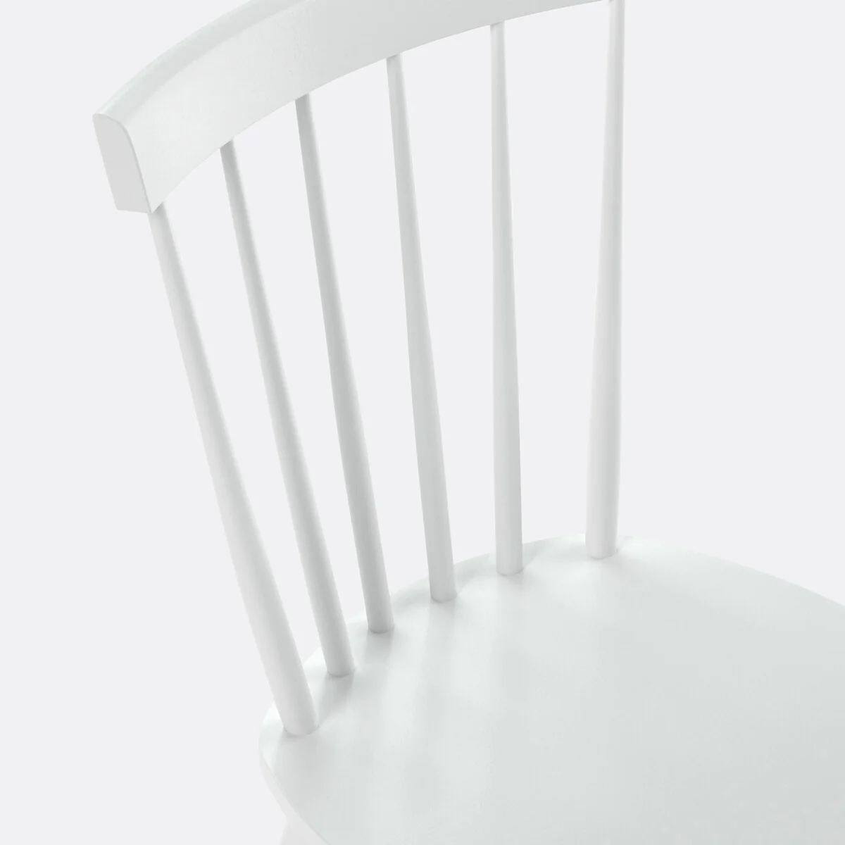 Jyko Solid Rubberwood Spindle Back Chair – image 5