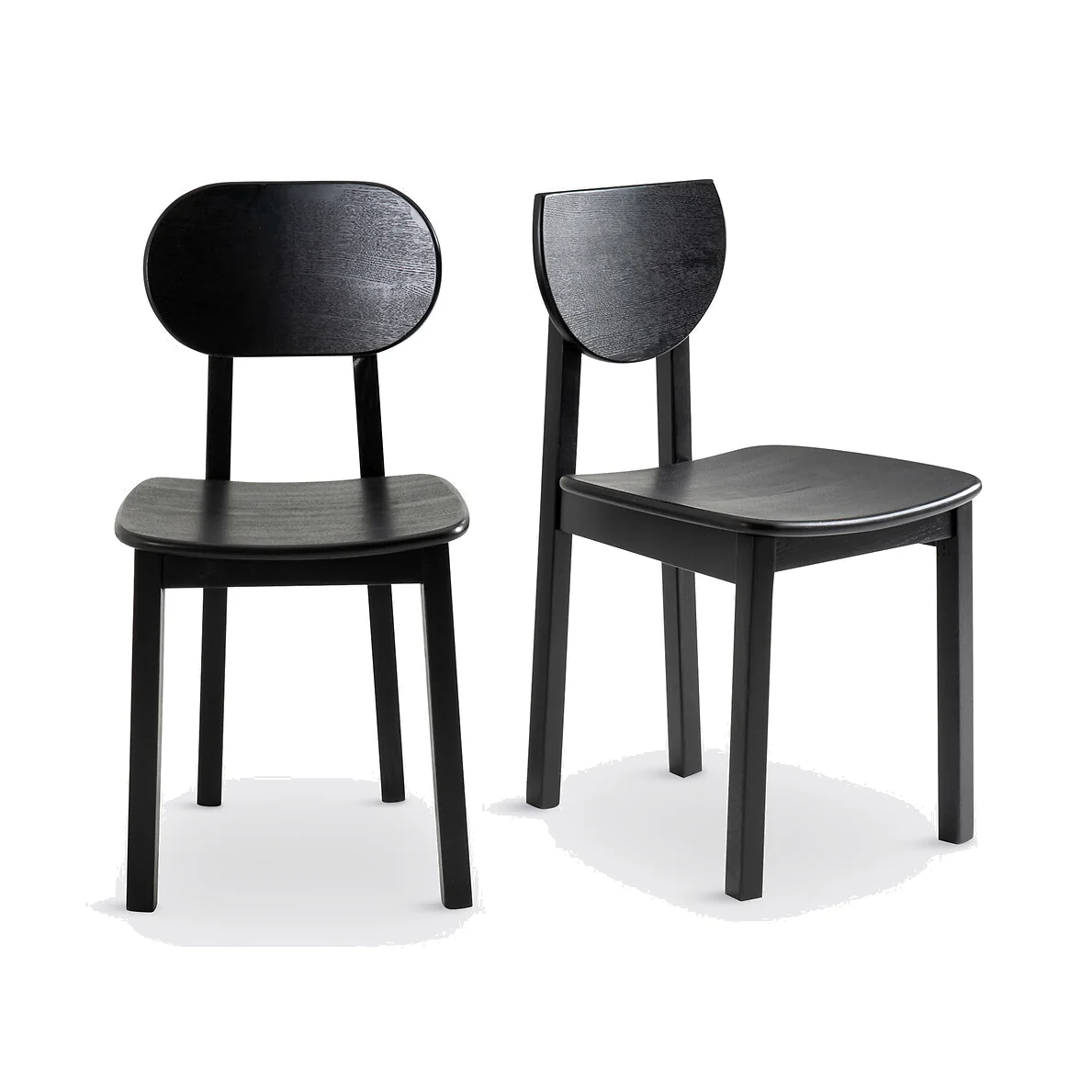 Set of 2 Tribal Ash Chairs