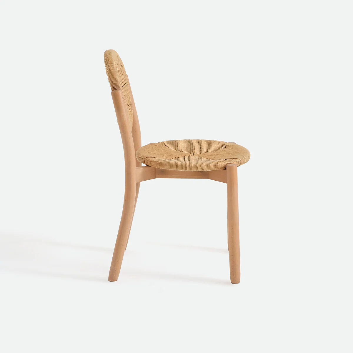 Carpo Beech/Woven Rattan Chair – image 4