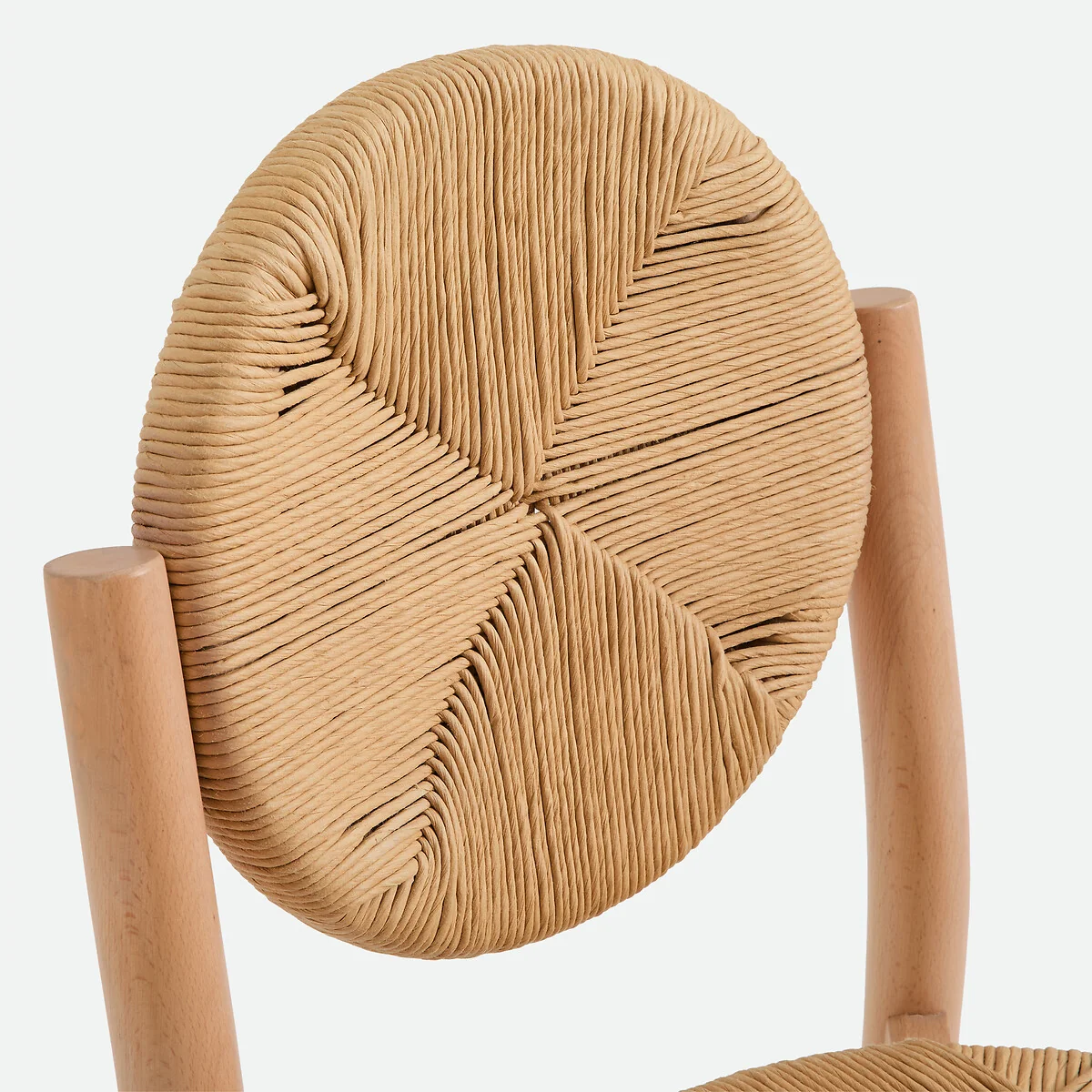 Carpo Beech/Woven Rattan Chair – image 6