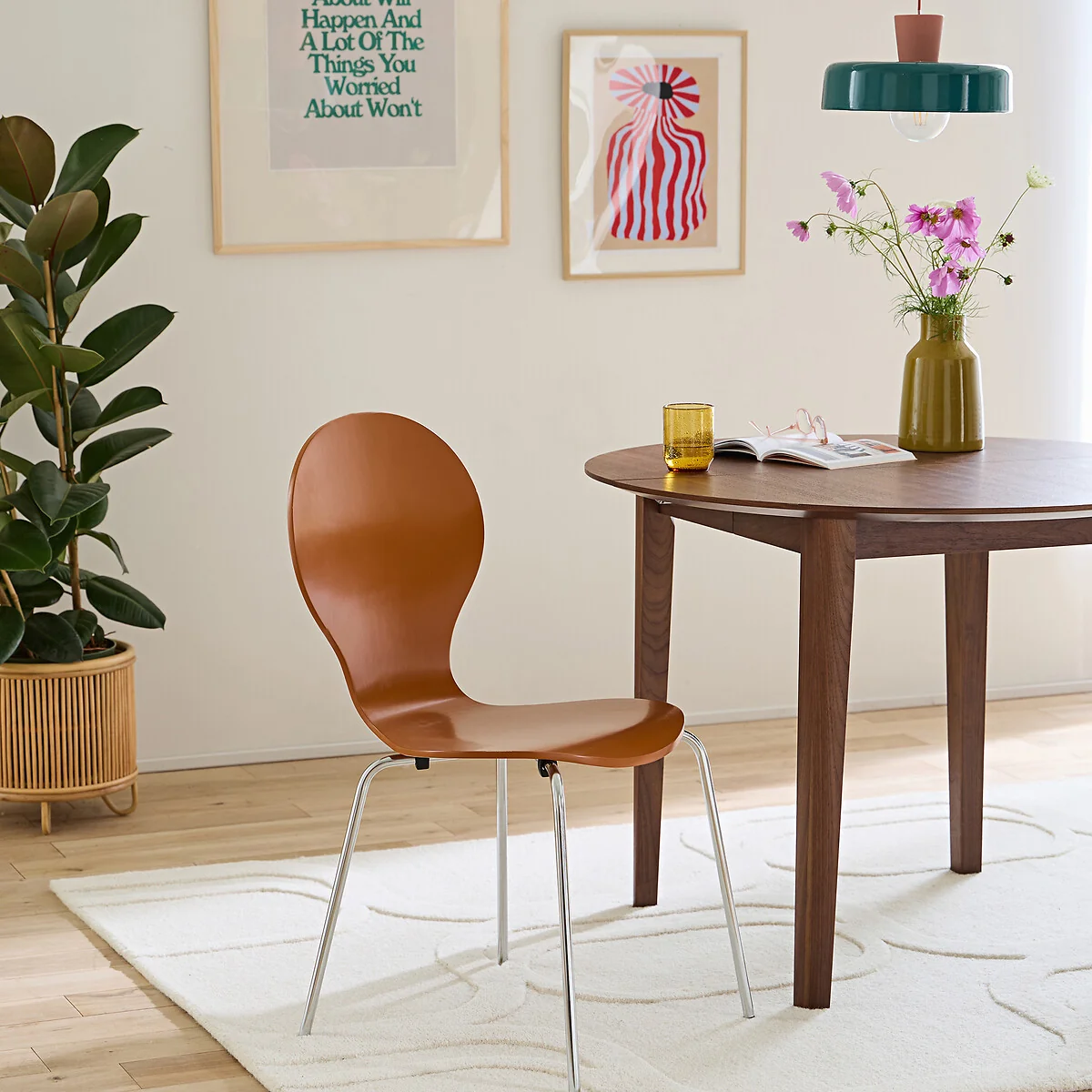 Set of 2 Lenon Stacking Chairs – image 2