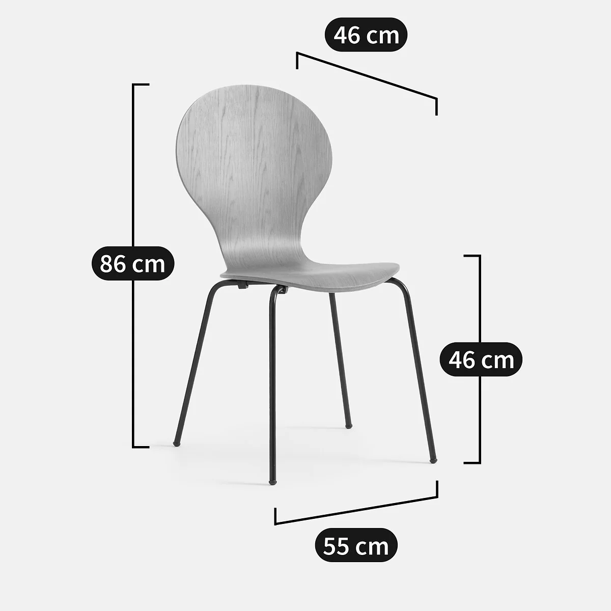 Lenon Stacking Chair – image 6