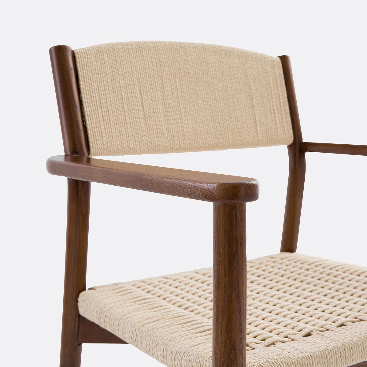 Dorau Weaving & Solid Ash Table Armchair – image 5