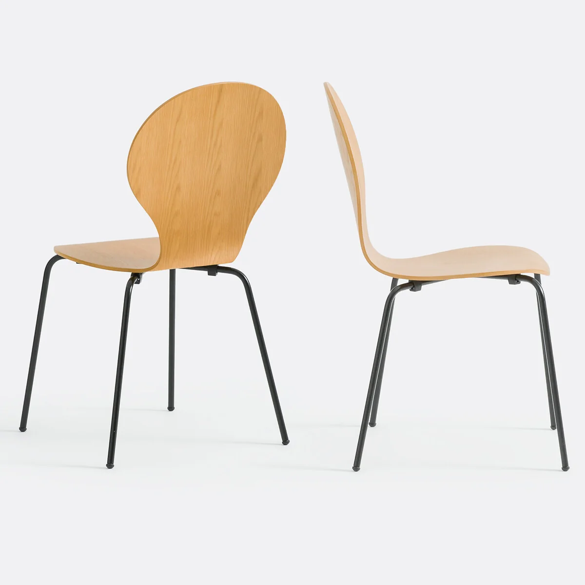 Set of 2 Lenon Stacking Chairs – image 2