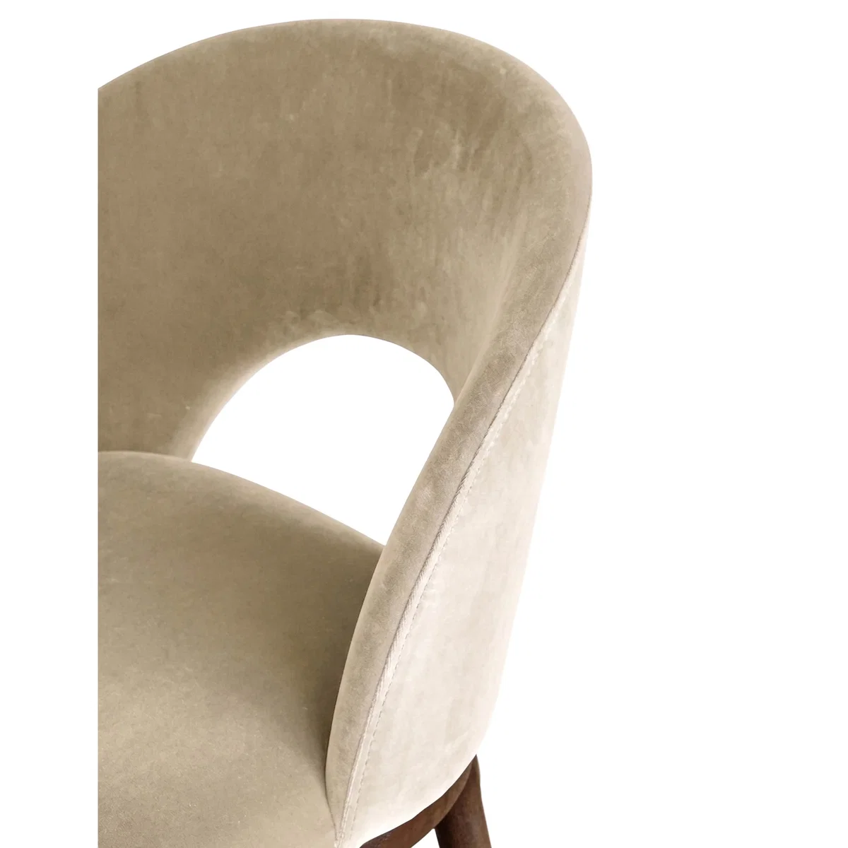 Corndell Set of 2 Kingsbridge Dining Chairs With Dark Legs Natural – image 3