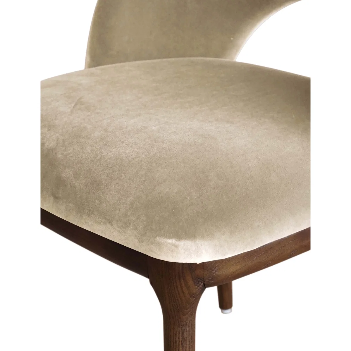 Corndell Set of 2 Kingsbridge Dining Chairs With Dark Legs Natural – image 4