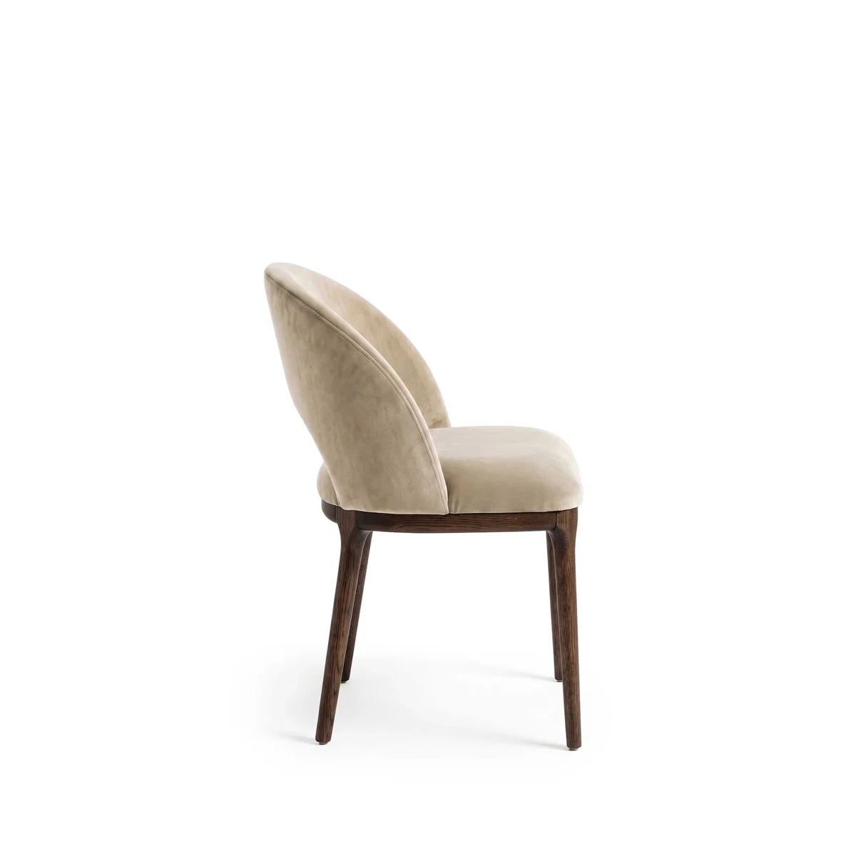 Corndell Set of 2 Kingsbridge Dining Chairs With Dark Legs Natural – image 5