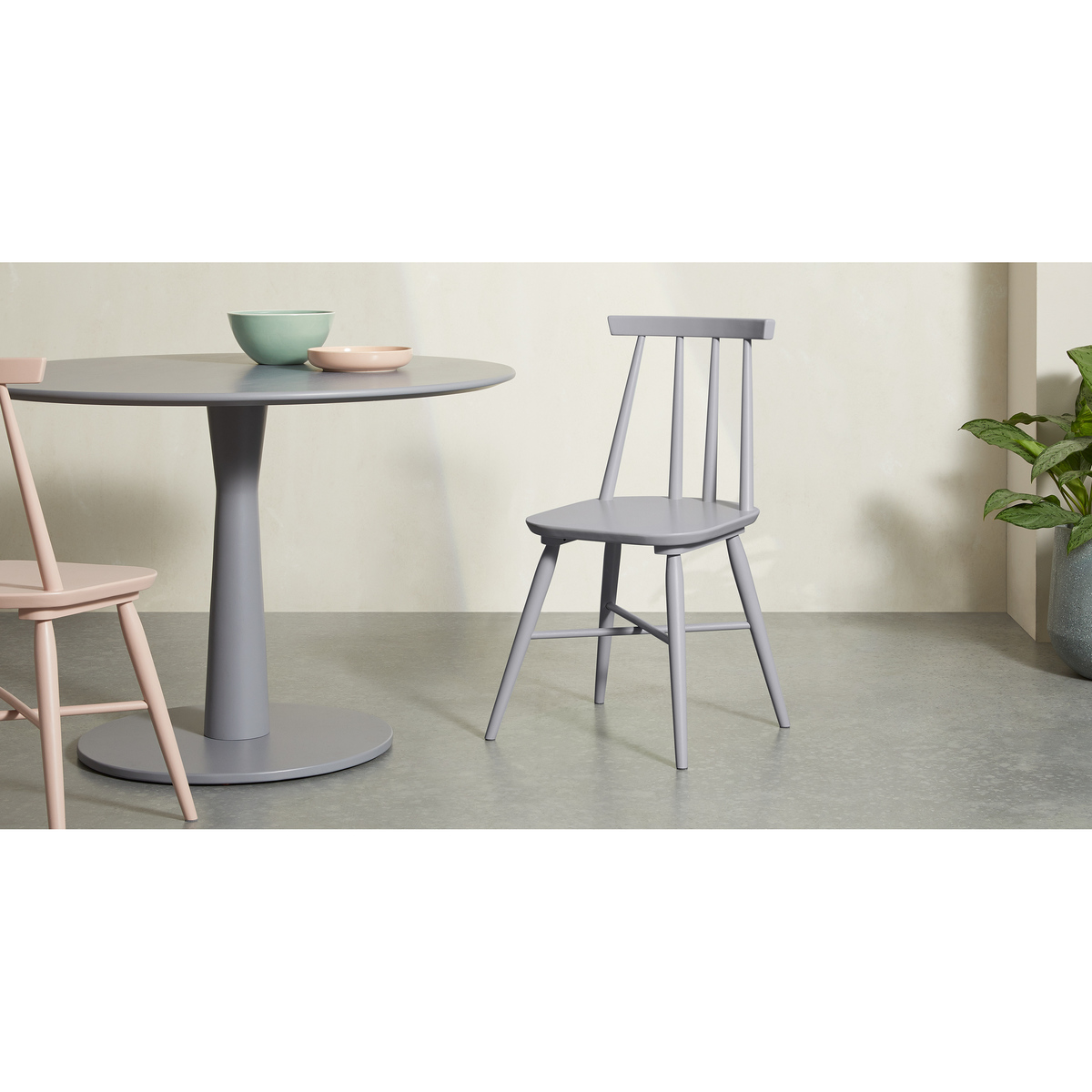 Bromley Dining chair, Grey – image 3